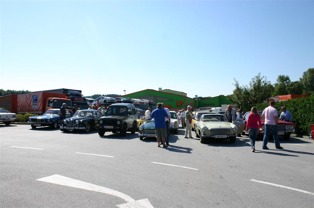 2010-08-08 Oldtimertreffen beim Clubkollegen Kranz